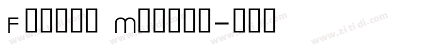 Fonzie Medium字体转换